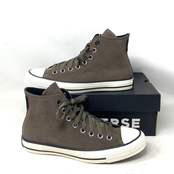 Converse Chuck Taylor High Women Shoe Engine Smoke Suede Casual Sneakers A05372C - Picture 5 of 9